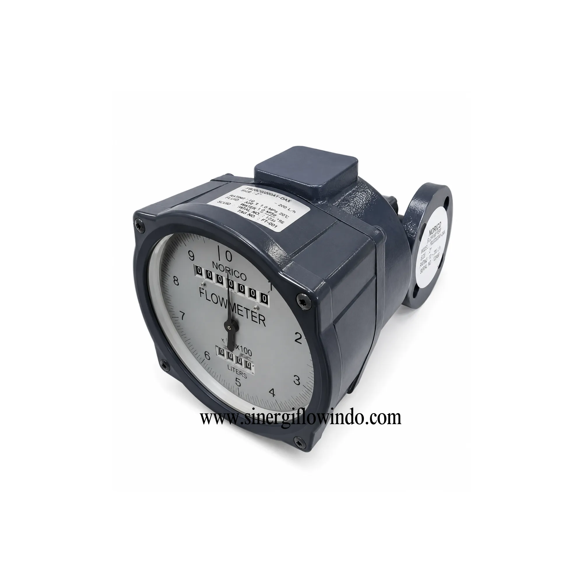 Flow Meter Tokico Reset Counter Size 1/2 Inch
