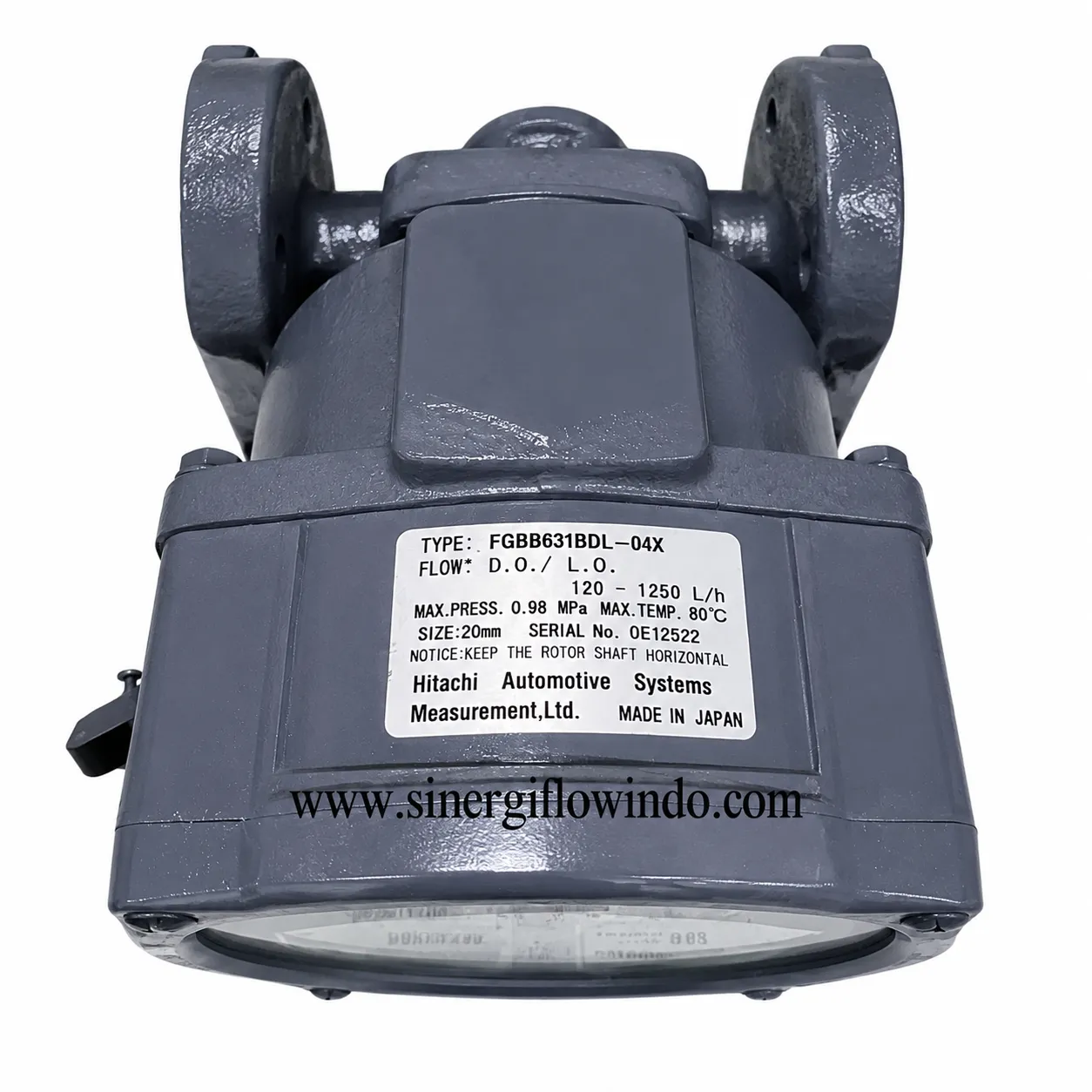 Flow Meter Tokico Reset Counter Size  3/4 Inch
