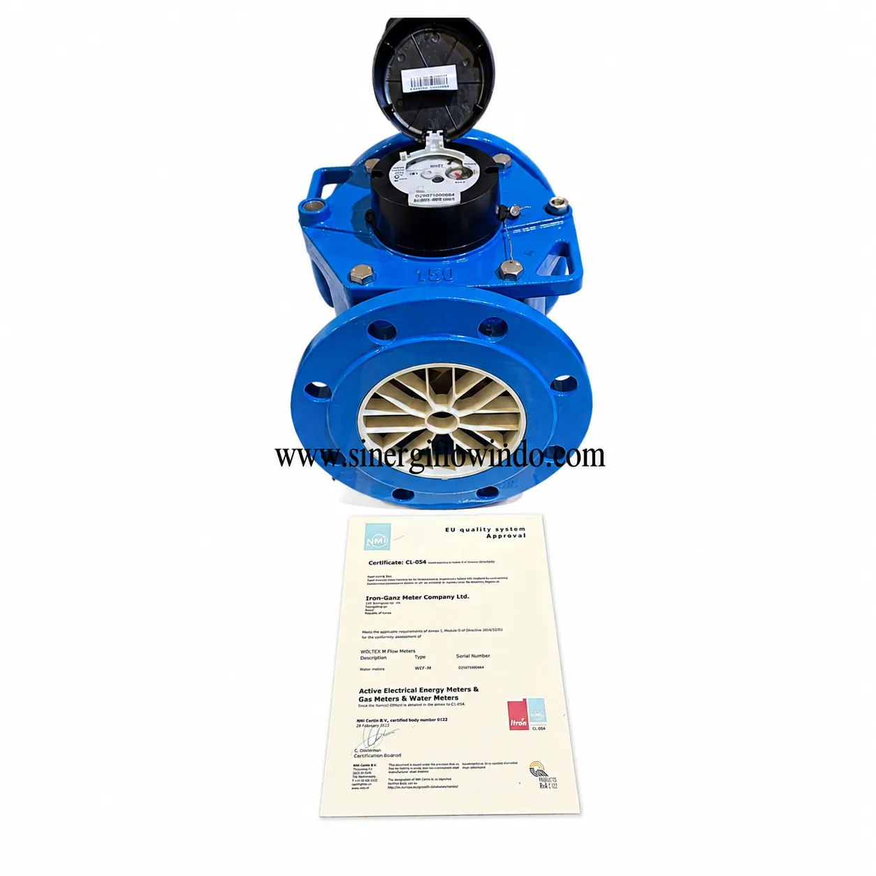 Water Meter Itron Woltex M — Size 6 Inch (DN150)