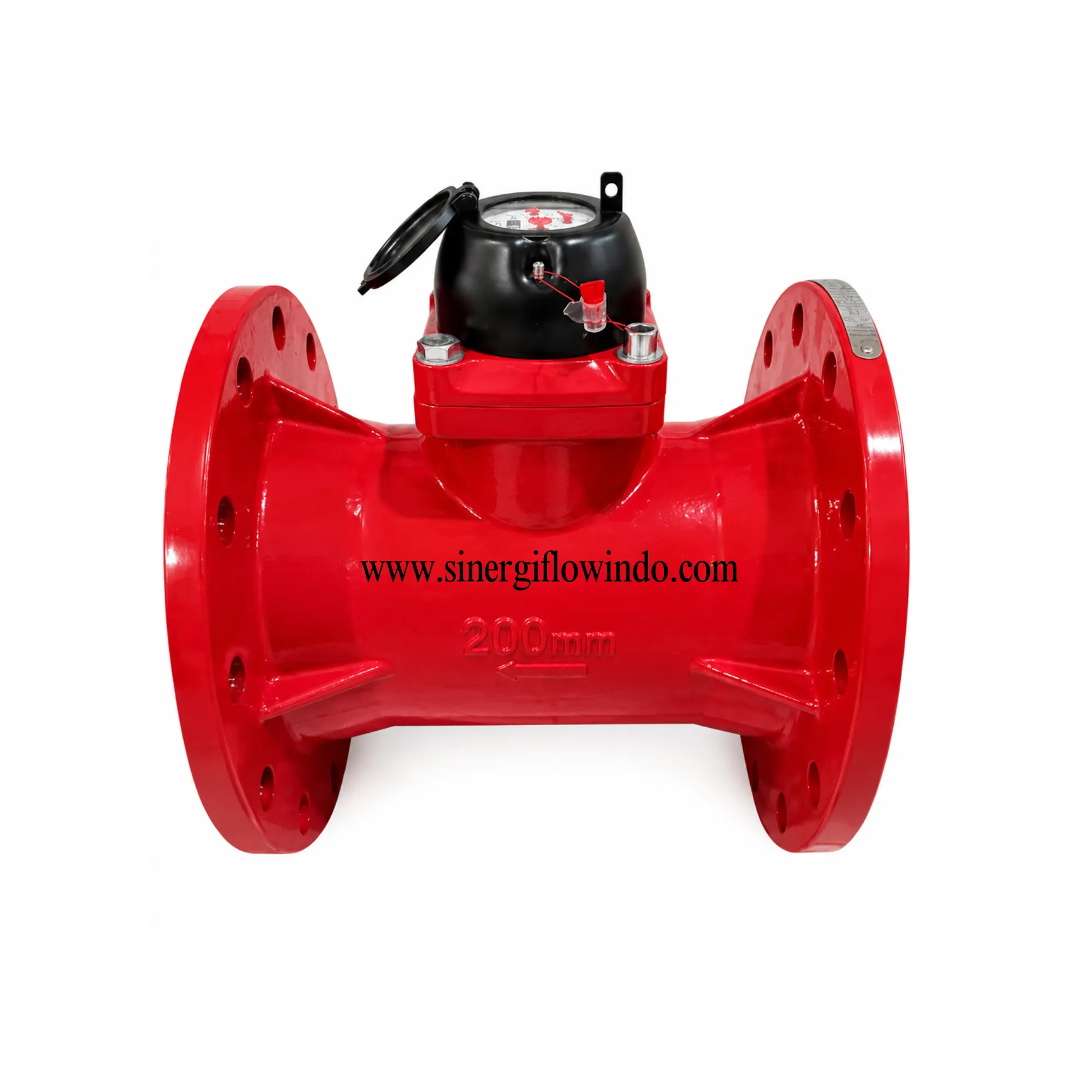 Water Meter Magnos 8 Inch DN200 - Meter Air Limbah & Irigasi Dry Dial