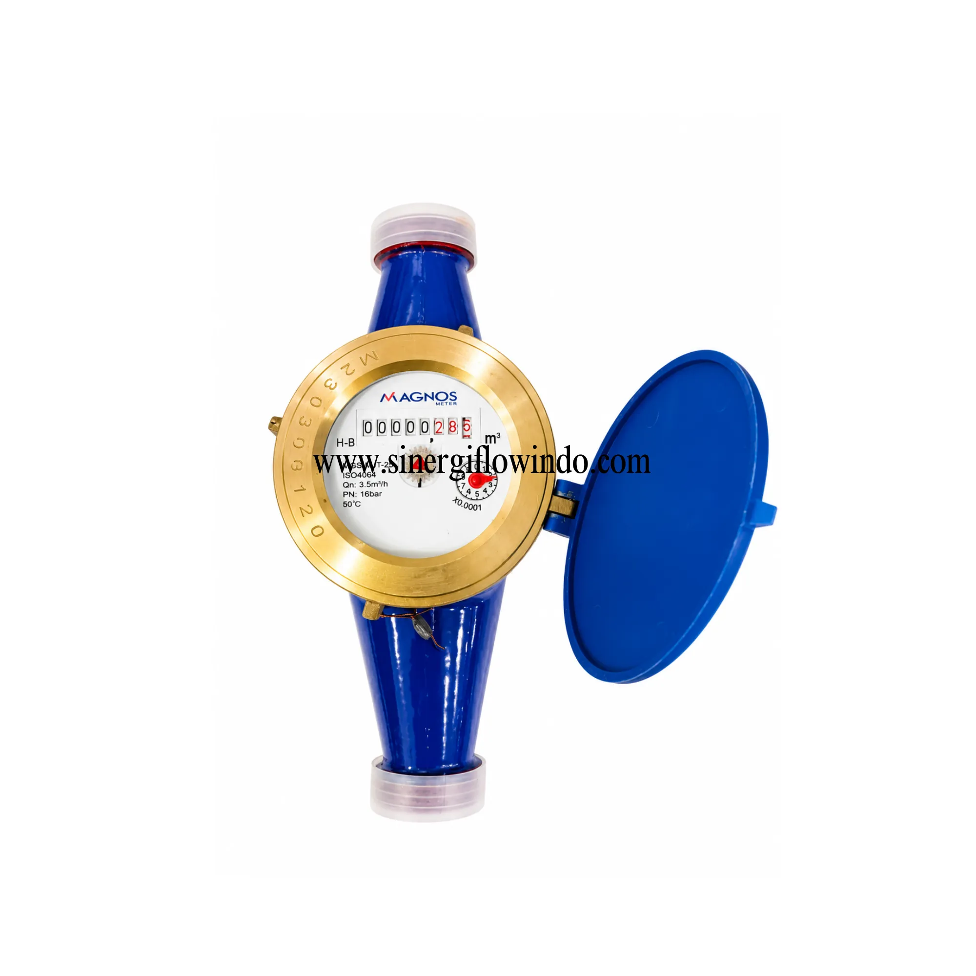 Multi-Jet Water Meter MGS-MJT 25 (1 Inch) - Kapasitas 3.5 m³/h