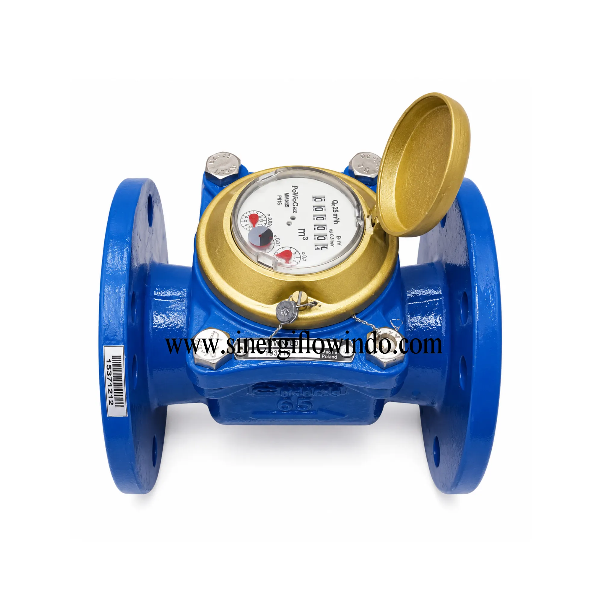Water Meter Pogowaz Cold Water MWN Nubis DN65 (2,5") - Flow Rate 25 m³/h