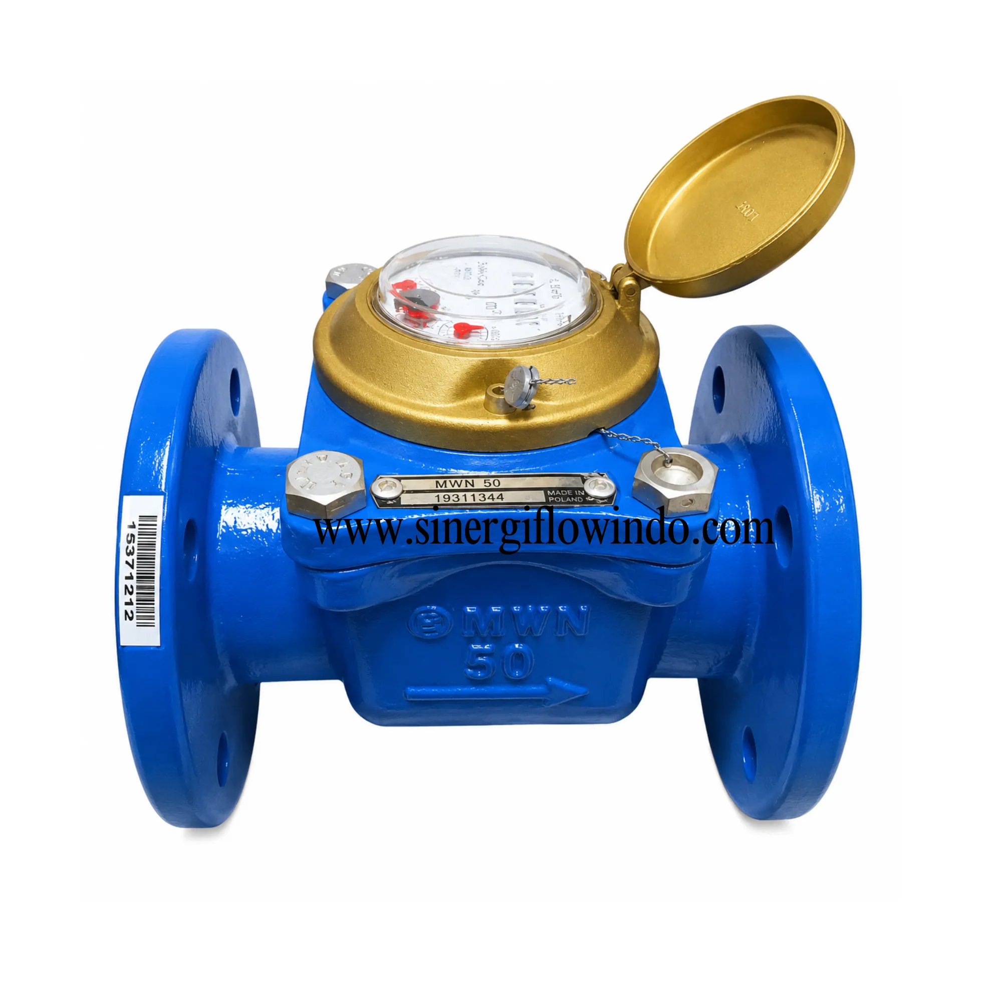 Water Meter Pogowaz Cold Water MWN Nubis DN50 (2") - Flow Rate 15 m³/h