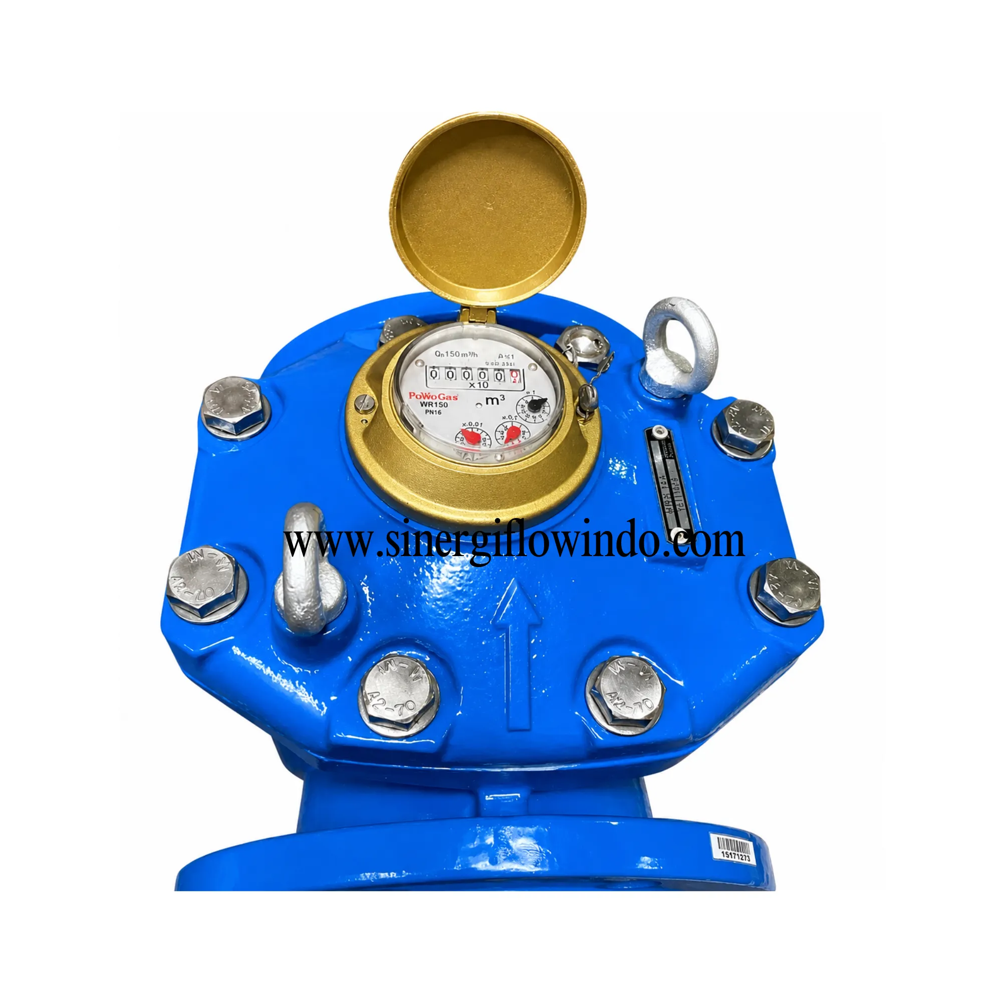 Water Meter Pogowaz Cold Water MWN Nubis DN150 (6") - Flow Rate 100 m³/h