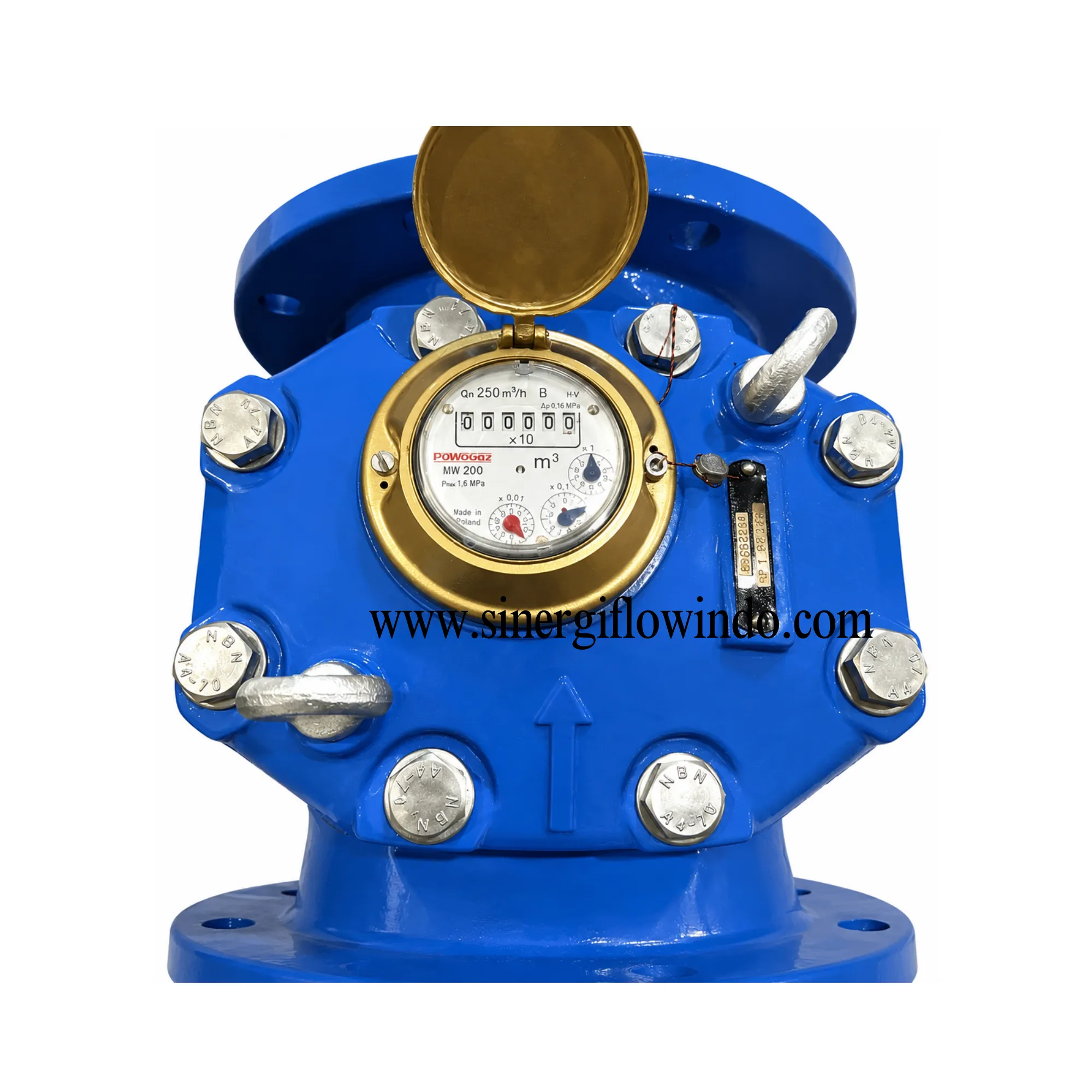 Water Meter Pogowaz Cold Water MWN Nubis DN200 (8") - Flow Rate 150 m³/h