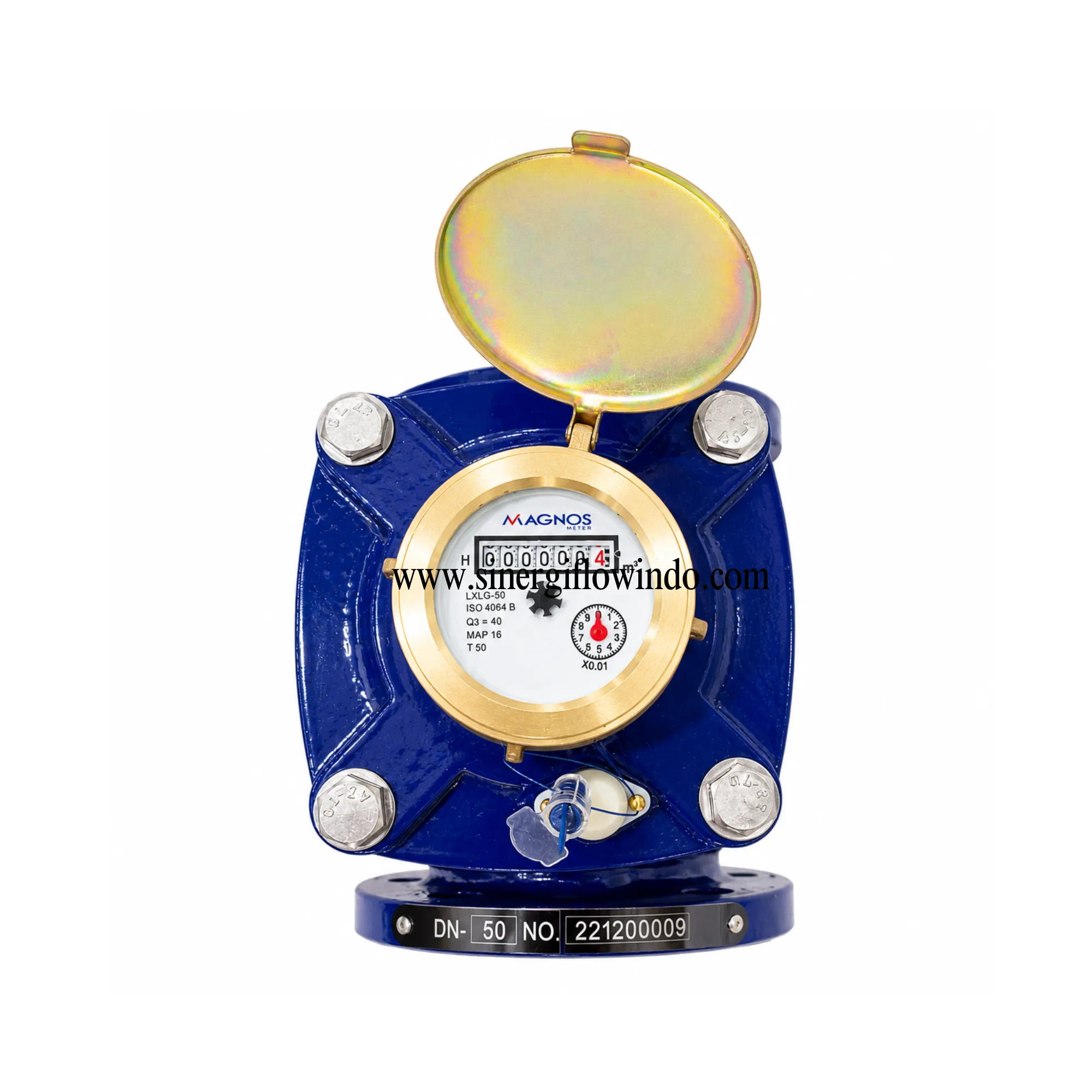Multi-Jet Water Meter MGS-MJT 20 (3/4 Inch) - Kapasitas 2.5 m³/h