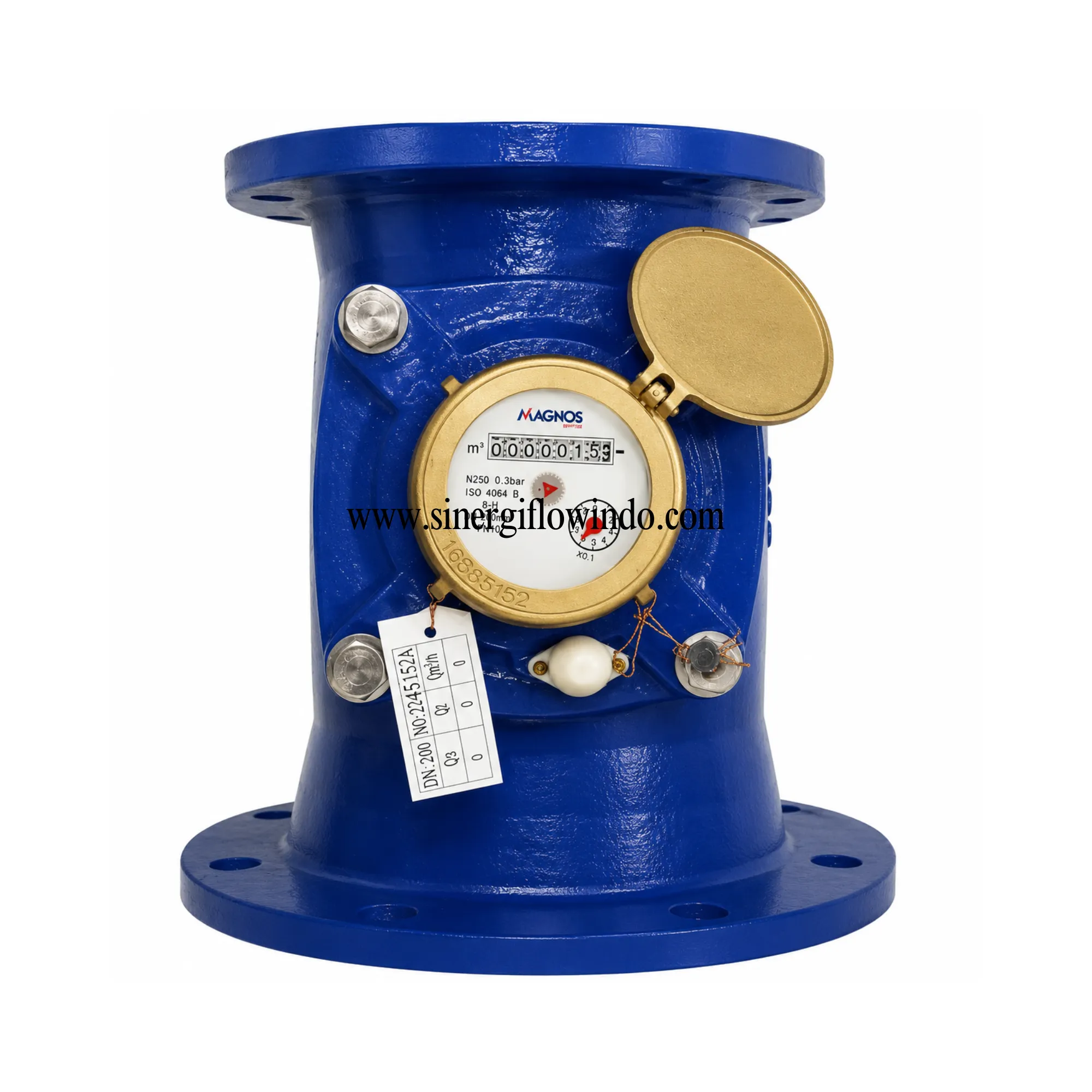Water Meter Air Bersih Woltman Type LXLG 10 Inch (DN250) - 630 m³/h